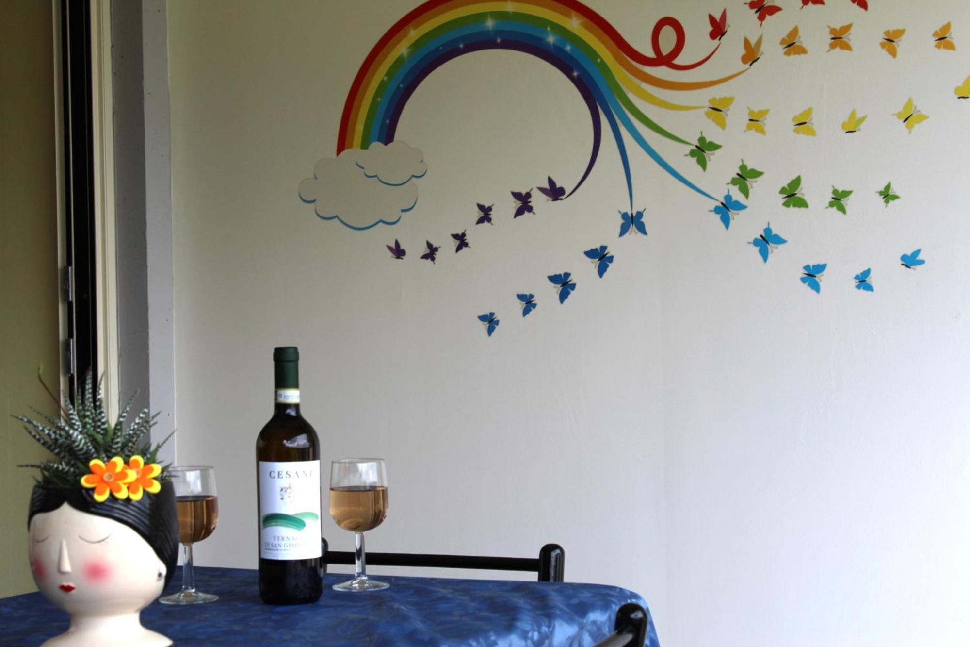 Casa Arcobaleno On Via Francigena Apartment Gambassi Terme Luaran gambar
